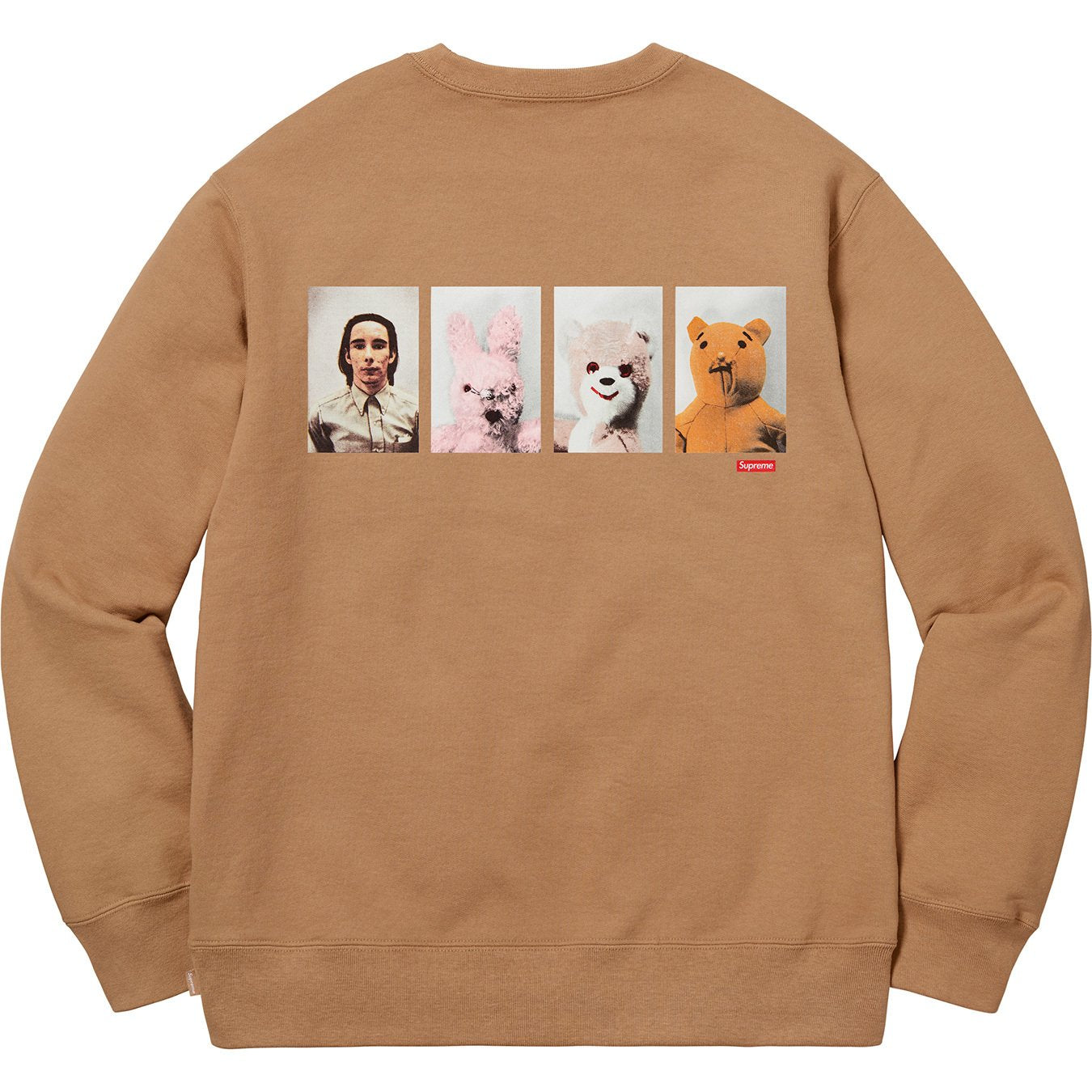 SUPREME/MIKE KELLEY - AHH...YOUTH! CREWNECK (BROWN) - MB2