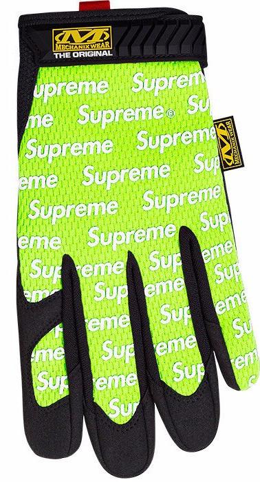 SUPREME - MECHANIX GLOVES (VOLT) - MECHANIX