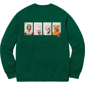 SUPREME/MIKE KELLEY - AHH...YOUTH! CREWNECK (GREEN) - MG2