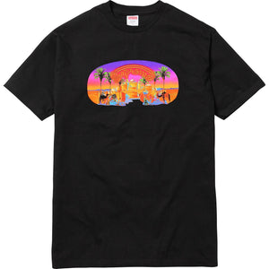 SUPREME - MIRAGE TEE (BLACK) - MIRBLK