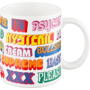 SUPREME/HYSTERIC GLAMOUR - CERAMIC COFFEE MUG - MUG