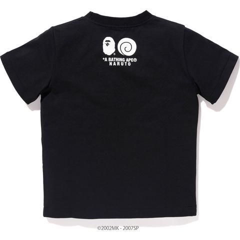 BAPE/NARUTO - MILO TEE #4 KIDS (BLACK) - NAR2