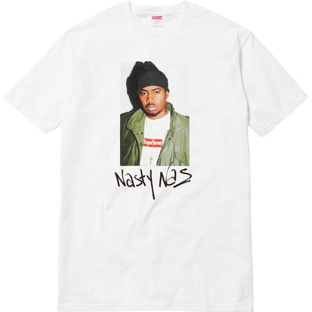 SUPREME - NAS TEE (WHITE) - NAS_WHT