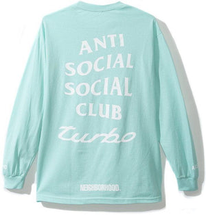 ANTI SOCIAL SOCIAL CLUB/NEIGHBORHOOD - 911 L/S TEE (TEAL) - NEI1