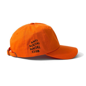 ANTI SOCIAL SOCIAL CLUB - WEIRD CAP (ORANGE) - ORANGE_SIDE