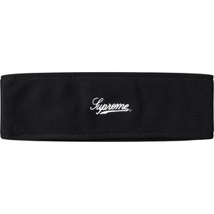 SUPREME/POLARTEC - LOGO HEADBAND (BLACK) - OS