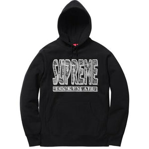 SUPREME - PAISLEY FUCK EM ALL HODDED SWEATSHIRT (BLACK) - PAISLEY_0e534a8a-62c8-4653-a174-4e9241317320