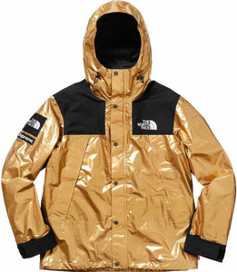 SUPREME/THE NORTH FACE - METALLIC MOUNTAIN PARKA (GOLD) - PAR1