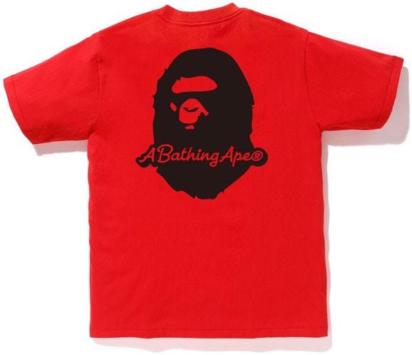 BAPE - A BATHING APE PATCH TEE (RED) - PATCH2