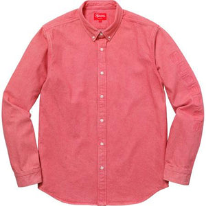 SUPREME - DENIM SHIRT (PINK) - PINK_4c4bc490-f440-414c-81ae-a545b4600bec