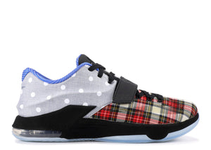 KD 7 EXT CNVS QS - PLAID AND POLKA DOT - PLAID