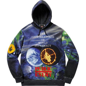 SUPREME/UNDERCOVER/PUBLIC ENEMY - HOODED SWEATSHIRT - PUB1