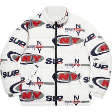 SUPREME - SUPREME NY REVERSIBLE PUFFY JACKET (WHITE) - PUFFER_S