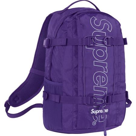 SUPREME - BACKPACK F/W '18 (PURPLE) - PUR1_b98c99c3-15ab-4e87-b562-054a1ea4222e