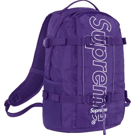 SUPREME - BACKPACK F/W '18 (PURPLE) - PUR2_20838133-4ae7-4756-b627-aee65d5b1caf