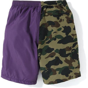 BAPE - HALF 1ST CAMO SHARK BEACH SHORT (PURPLE/GREEN) - PUR2_5681f2a5-8ba3-485c-89ab-027523e0179b