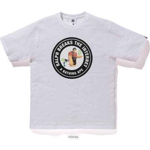 BAPE/RALPH BREAKS THE INTERNET - TEE #2 (WHITE) - RA2WH