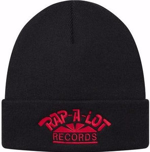 SUPREME/RAP-A-LOT RECORDS - BEANIE (BLACK) - RAP2