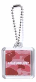 BAPE - 1ST CAMO KEYCHAIN (RED) - RED2