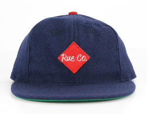 RUE CO - EBBETS FIELD VARSITY STRAPBACK NAVY - RUE-EBBETS-NVY-1