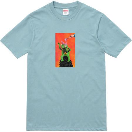 SUPREME/MIKE HILL - BRAINS TEE (SLATE) - RZdbjb4EEfg