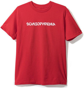 ANTI SOCIAL SOCIAL CLUB - SCHIZO TEE (RED) - SCH1