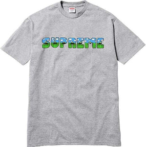 SUPREME - THE SHIT TEE (HEATHER GREY) - SHIT