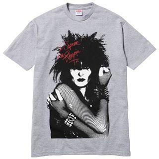 SUPREME - SIOUXSIE TEE (HEATHER GREY) - SIOU