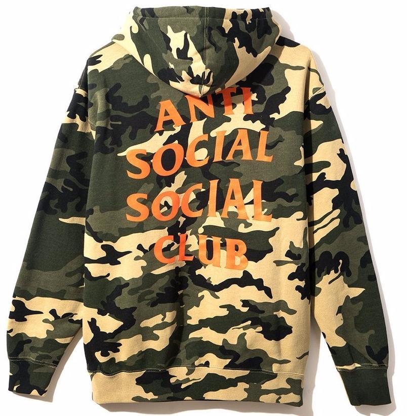 ANTI SOCIAL SOCIAL CLUB - SIXTH ST. HOODED SWEATSHIRT - SIX2