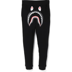 BAPE - SHARK SLIM SWEATPANT (BLACK/GREEN) - SLI1