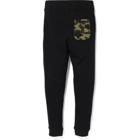 BAPE - SHARK SLIM SWEATPANT (BLACK/GREEN) - SLI2