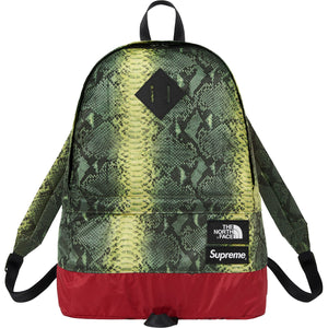 SUPREME/THE NORTH FACE - SNAKESKIN LIGHTWEIGHT DAY PACK (GREEN) - SNA1