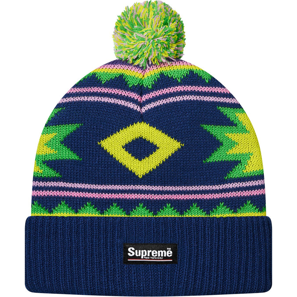 SUPREME - SOUTHWEST BEANIE (NAVY) - SONAV