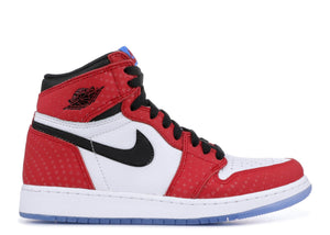 AIR JORDAN RETRO 1 HIGH OG (GS) SPIDER-MAN - ORIGIN STORY - SPIDERGS