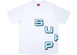 SUPREME - STAGGER TEE (WHITE) - STAGGER