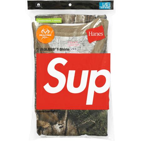 SUPREME/HANES - REALTREE TAGLESS TEE (2 PACK) [WOODBINE] - SUPREME-HANES_-_REALTREE_TAGLESS_TEE_2_PACK_WOODBINE_2