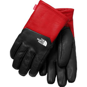 SUPREME/THE NORTH FACE - LEATHER GLOVES (RED) - SUPREME-THE_NORTH_FACE_-_LEATHER_GLOVES_RED_1