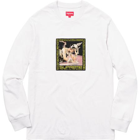 SUPREME - BEST IN THE WORLD L/S TEE (WHITE) - SUPREME_-_BEST_IN_THE_WORLD_L-S_TEE_WHITE_1