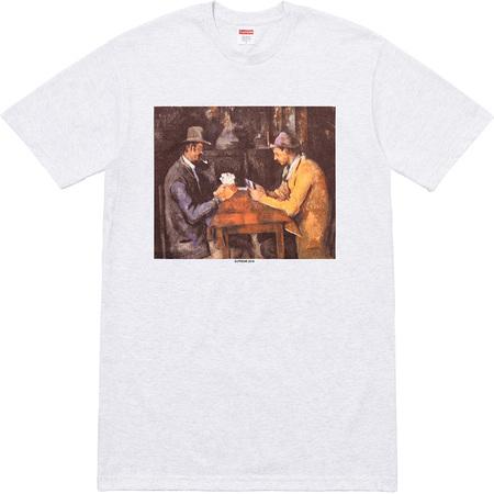 SUPREME - CARDS TEE (ASH GREY) - SUPREME_-_CARDS_TEE_ASH_GREY_1
