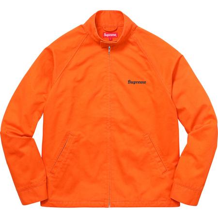 SUPREME - CHIEF HARRINGTON JACKET (ORANGE) - SUPREME_-_CHIEF_HARRINGTON_JACKET_ORANGE_1