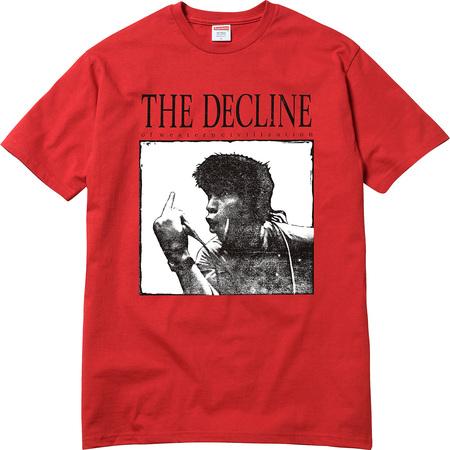 SUPREME - DECLINE OF WESTERN CIVILIZATION TEE (RED) - SUPREME_-_DECLINE_OF_WESTERN_CIVILIZATION_TEE_RED_1