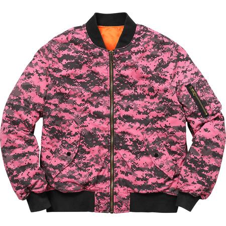 SUPREME - DIGI CAMO MA-1 JACKET (PINK DIGI CAMO) - SUPREME_-_DIGI_CAMO_MA-1_PINK_DIGI_CAMO_1