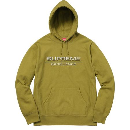 SUPREME - REFLECTIVE EXCELLENCE HOODED SWEATSHIRT (MOSS GREEN) - SUPREME_-_REFLECTIVE_EXCELLENCE_HOODED_SWEATSHIRT_MOSS_GREEN_1