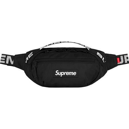 SUPREME - WAIST BAG S/S '18 (BLACK) - SUPREME_-_WAIST_BAG_S_S_18_BLACK_1