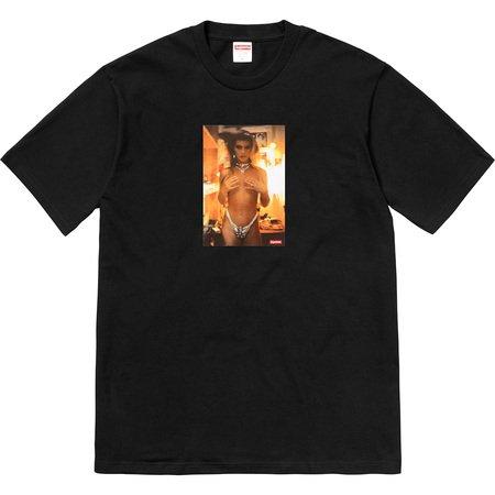 SUPREME/NAN GOLDIN - KIM IN RHINESTONE TEE (BLACK) - SUPREME_NAN_GOLDIN_-_KIM_IN_RHINESTONE_TEE_BLACK_1
