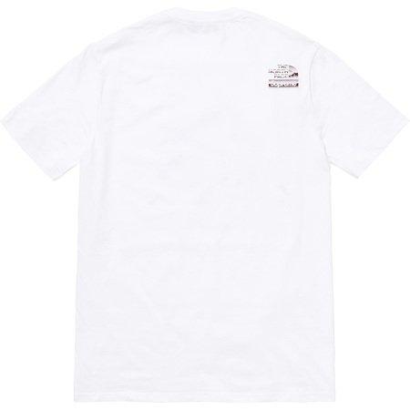 SUPREME/THE NORTH FACE - METALLIC LOGO TEE (WHITE) - SUPREME_THE_NORTH_FACE_-_METALLIC_LOGO_TEE_WHITE_2