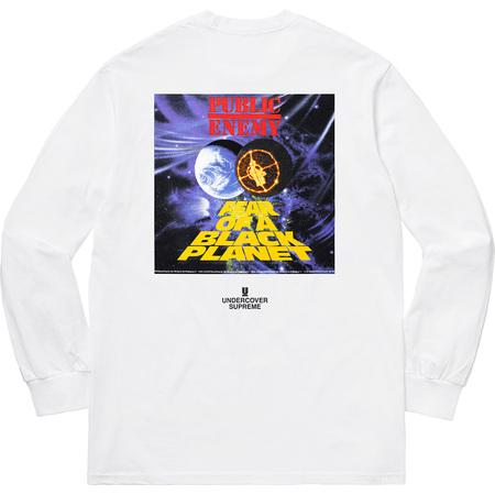 SUPREME/UNDERCOVER/PUBLIC ENEMY -  COUNTERATTACK L/S TEE (WHITE) - SUPREME_UNDERCOVER_PUBLIC_ENEMY_-_COUNTERATTACK_L_S_TEE_WHITE_2