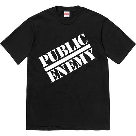 SUPREME/UNDERCOVER/PUBLIC ENEMY - TEE (BLACK) - SUPREME_UNDERCOVER_PUBLIC_ENEMY_-_TEE_BLACK_1