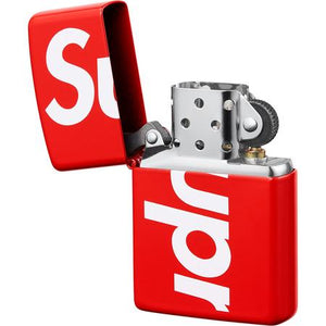 SUPREME/ZIPPO - LOGO LIGHTER (RED) - SUPREME_ZIPPO_-_LOGO_RED_1
