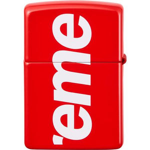 SUPREME/ZIPPO - LOGO LIGHTER (RED) - SUPREME_ZIPPO_-_LOGO_RED_3